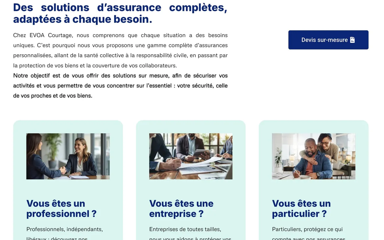 EVOA Courtage, visuel 2